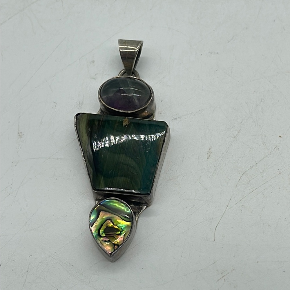 Multi Stone Pendant